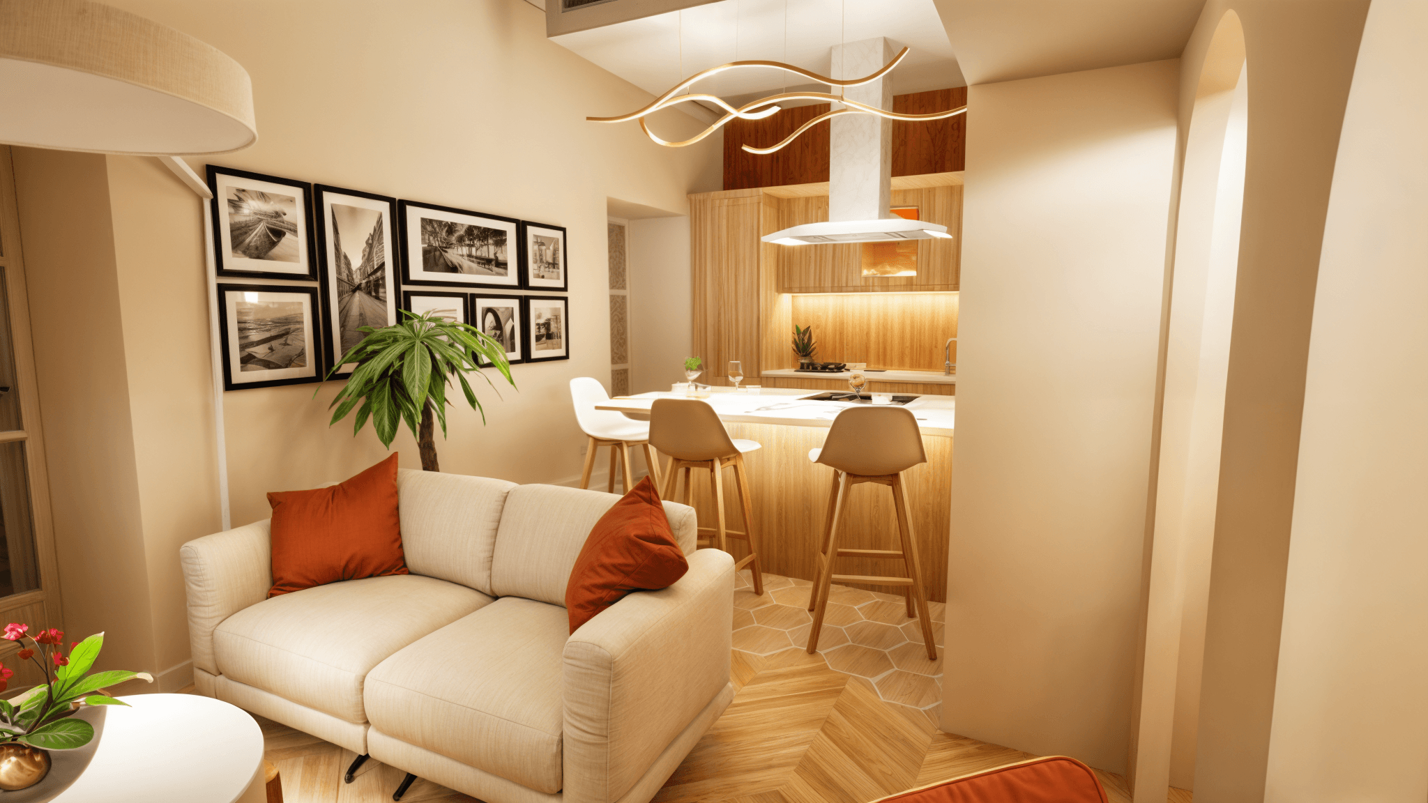 Appartement méditerranéen à Nice — 1